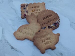 Biscuits baptême Aux Petites Merveilles